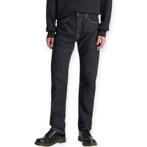 Levi's 505 Regular Fit Men's Jeans Dark Blue Denim Size-36x34
